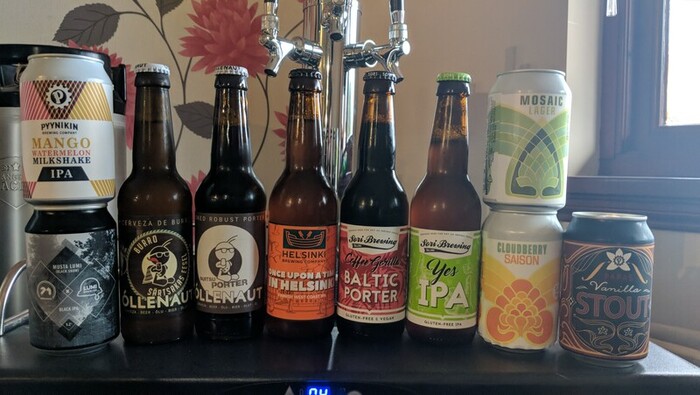 Beers from Estonia and Finland